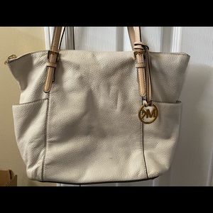 Michael Kors Cream Shoulder Purse